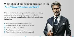 Communication to the tax administration